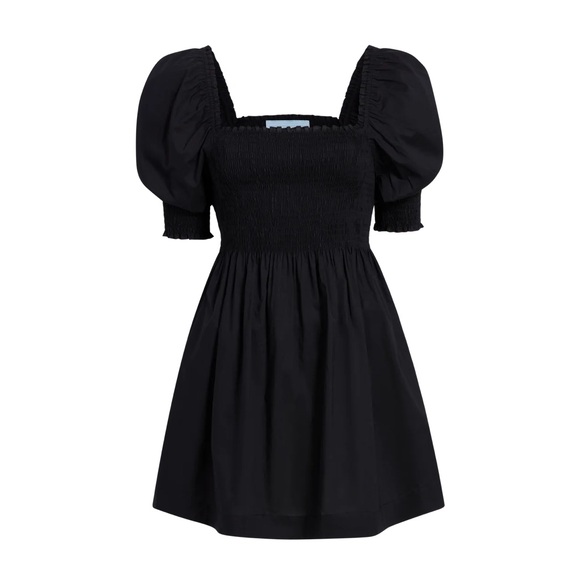 Hill House Home Athena Nap Dress black dot size xs - Picture 1 of 5